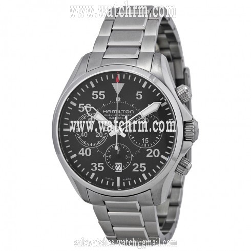 Hamilton Khaki Aviation Pilot Automatic Chronograph Men's H64666135
