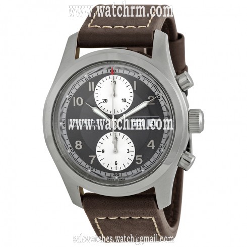 Hamilton Khaki Field Automatic Chronograph Black Dial Men's Watch H71566583