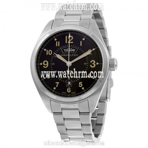 Hamilton Khaki Field Day Date Auto Black Dial Men's Watch H70505933