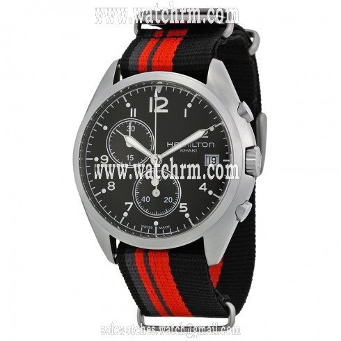 Hamilton Khaki Pioneer Pilot Black Dial Men Watch H76552933