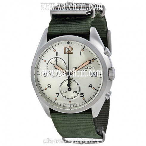 Hamilton Pilot Pioneer Chronograph Men's Watch H76552955