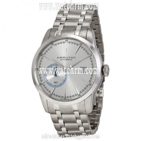 Hamilton Railroad Automatic Silver Grey Dial Stainless Steel Men's Watch H40515181