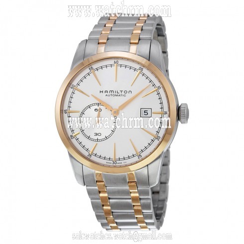 Hamilton Railroad Small Second Silver Dial Two-tone Steel Men's Watch H40525151