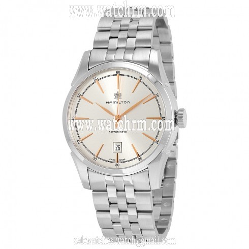 Hamilton Spirit Of Liberty Silver Dial Stainless Steel Men's Watch H42415051