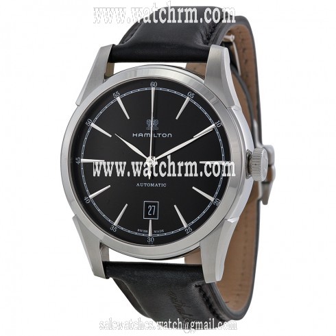 Hamilton Timeless Classic Spirit Of Liberty Automatic Black Dial Men's Watch H42415731