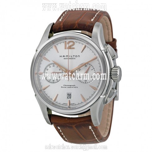 Hamilton Jazzmaster Chronograph Silver Dial Men's Watch H32606555