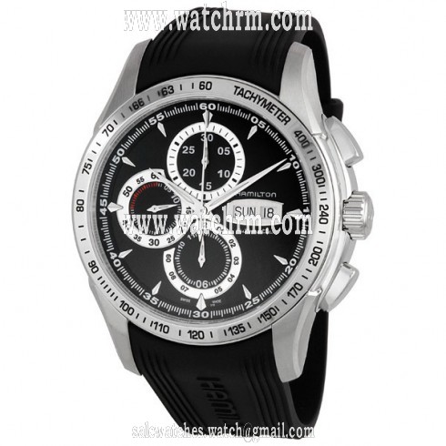 Hamilton Jazzmaster Lord Hamilton Black Dial Chonograph Tachymeter Men's Watch H32816331