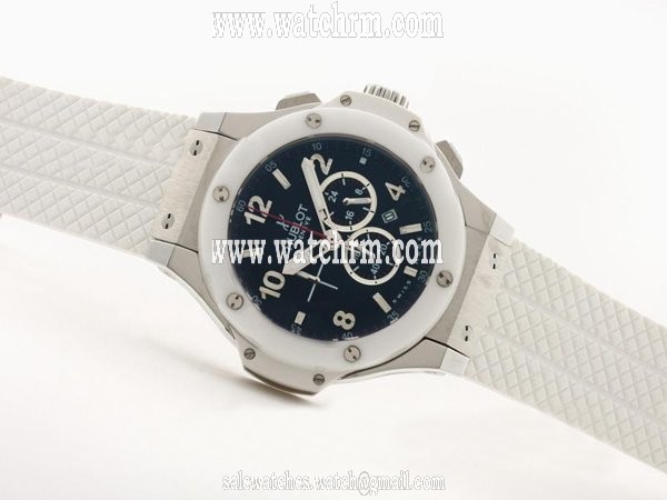 Hublot 2006 White Ceramic 301.SH.131.RW Automatic Chronograph Womens Watch