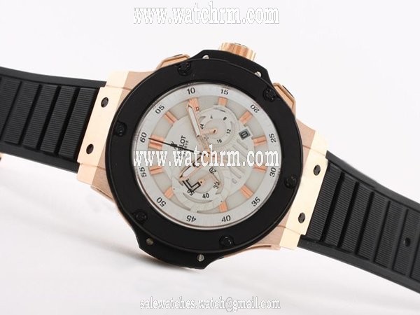 Hublot 2009 Novelties King Power 715.CI.1110.RX 44.5mm Midsize Quartz Chronograph Watch