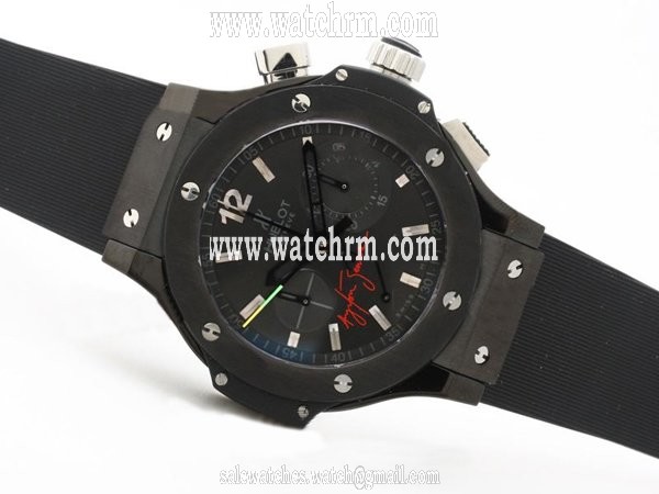 Hublot 2010 Novelties Big Bang Maradona 318.CI.1129.GR.DMA09 Round Midsize Automatic Watch