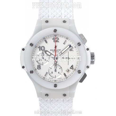 Hublot Aspen White Dial Rubber Automatic Men's Watch 342.CH.230.RW