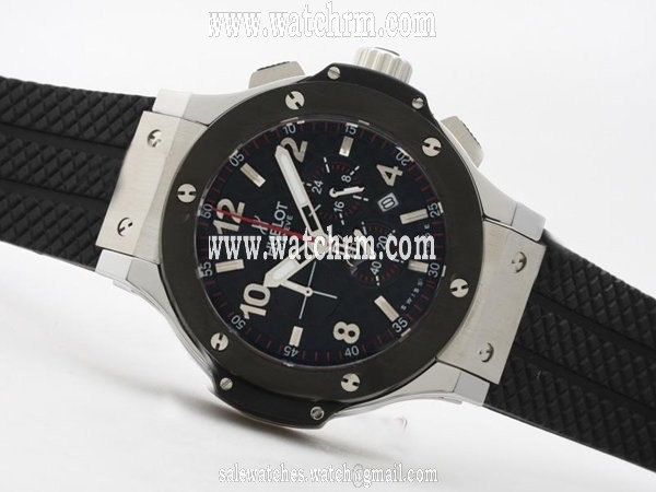 Hublot Big Bang 44mm 301.CT.130.RX Quartz Chronograph Black Dial Watch