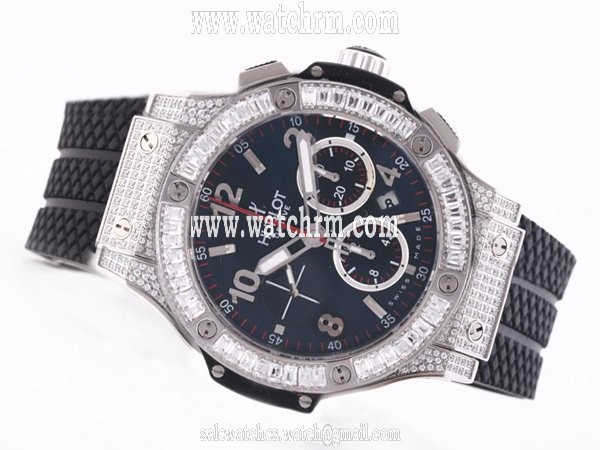 Hublot Big Bang 44mm 301.SW.130.RX.094 Black Rubber Strap Midsize 44mm Watch