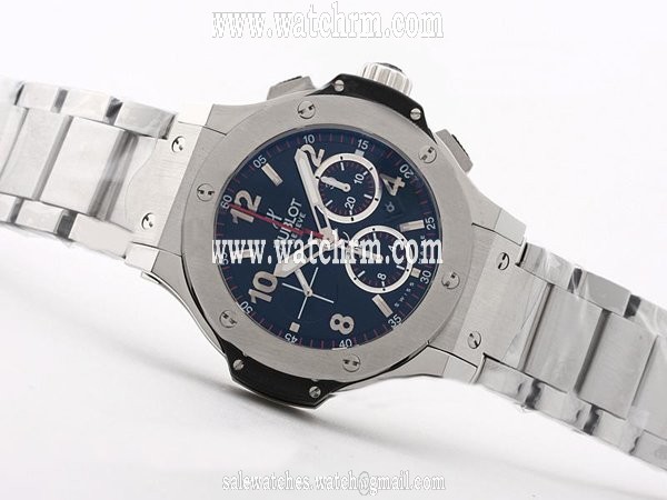 Hublot Big Bang 44mm 301.SX.130.SX Automatic Blue Dial Round Watch