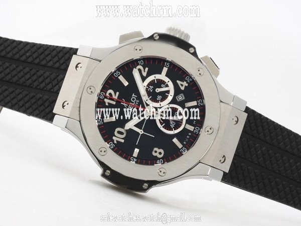 Hublot Big Bang 44mm 301.TM.425.RX Round Black Dial Stainless Steel Case Watch