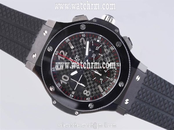 Hublot Big Bang 44mm 341.CX.130.RX PVD Case Black Dial Watch