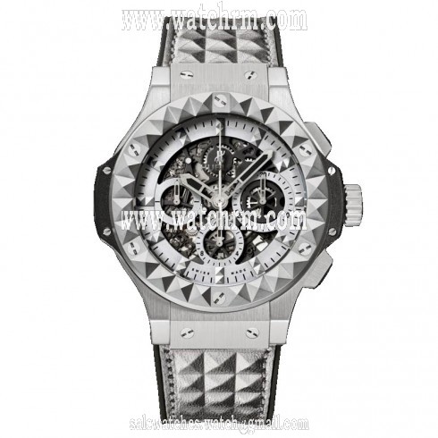 Hublot Big Bang Aero Bang Dial Skeleton White Rubber Men's Sports Watch 311.SX.8010.VR.DPM14