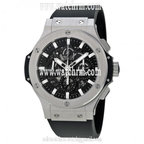 Hublot Big Bang Aero Bang Steel Black Dial Automatic Men's Watch 311.SX.1170.RX