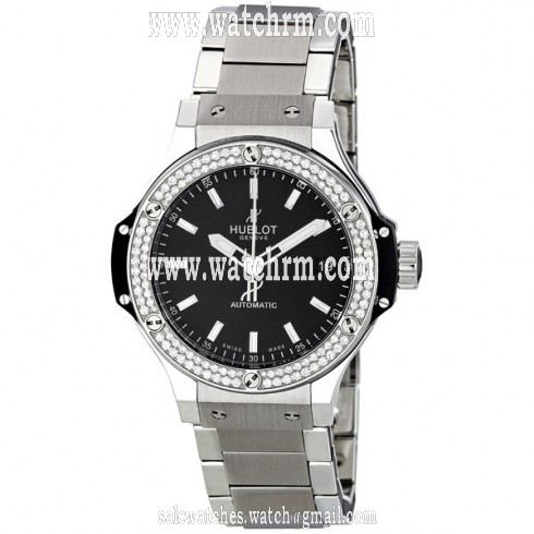 Hublot Big Bang Automatic Black Dial Stainless Steel Men's Watch 365.SX.1170.SX.1104