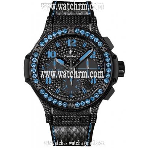 Hublot Big Bang Automatic Black Diamond-Set Dial Men's Watch 341.SV.9090.PR.0901