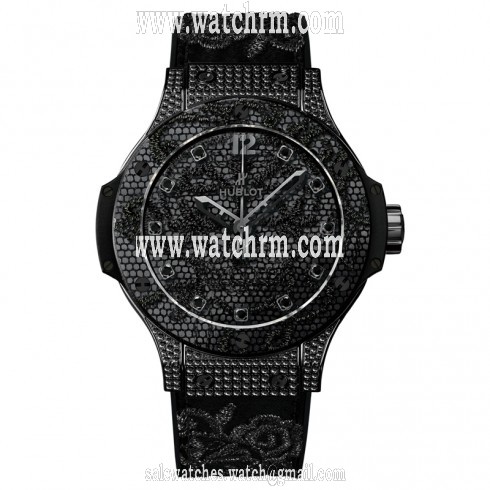 Hublot Big Bang Broderie Stainless Steel Black Diamond Set Limited Edition Ladies Watch 343.SV.6510.NR.0800