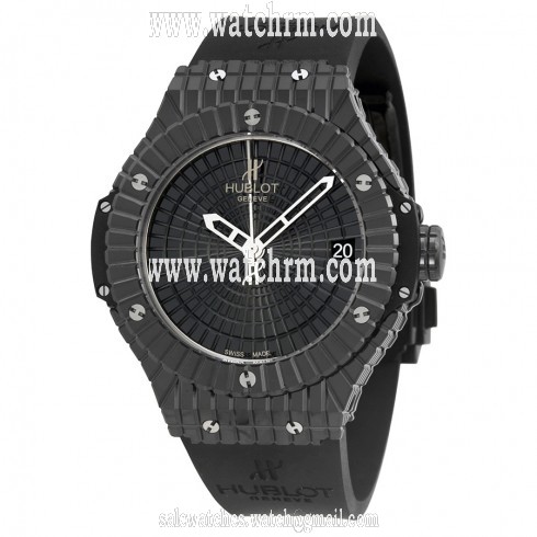 Hublot Big Bang Caviar Black Dial Automatic Men's Watch 346.CX.1800.RX