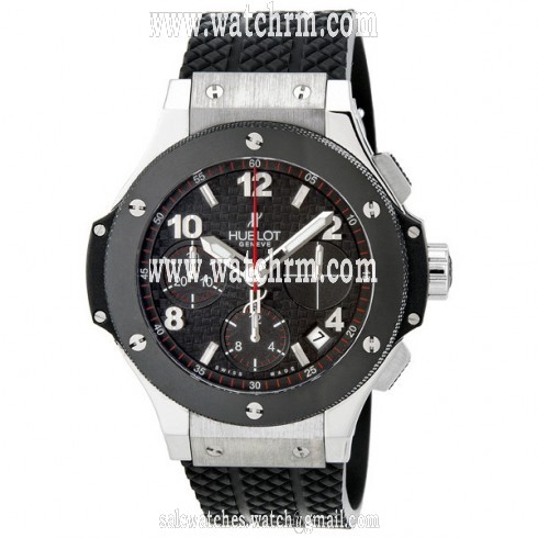 Hublot Big Bang Chronograph Automatic Carbon Fiber  Dial Men's Watch 342.SB.131.RX