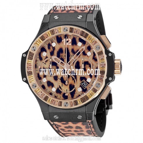 Hublot Big Bang Chronograph Leopard Dial Unisex Watch 341.cp.7610.nr.1976