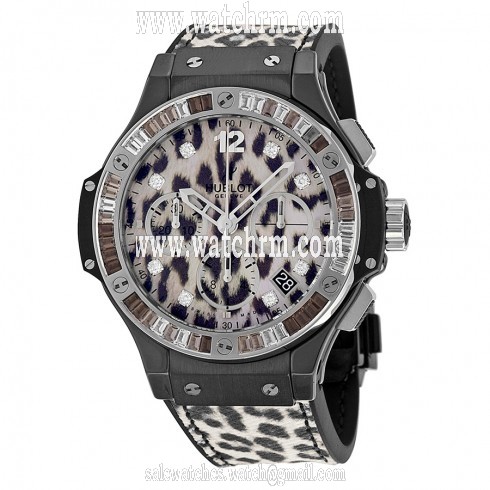 Hublot Big Bang Chronograph Leopard Dial Unisex Watch 341.CW.7717.NR.1977