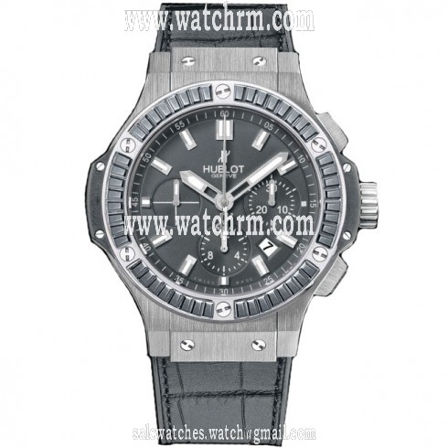 Hublot Big Bang Earl Gray Gummy Alligator Strap Men's Automatic Watch 301ST5020GR1912