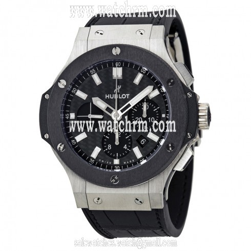 Hublot Big Bang Evolution Black Carbon Fiber Dial Automatic Chronograph Men's Watch 301.SM.1770.GR