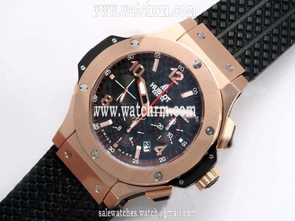 Hublot Big Bang Gold Mat 301.PL.500.RX 44.5mm Midsize Rose Gold Case Watch