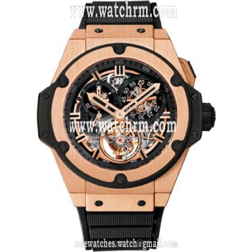 Hublot Big Bang King Power Skeleton Dial 18K King Gold Men's Watch 708.PX.0180.RX