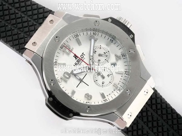 Hublot Big Bang Platinum Mat 301.TI.450.RX Round Midsize Stainless Steel Case Watch