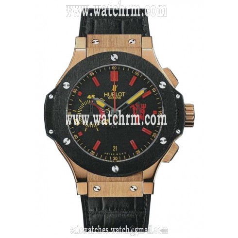 Hublot Big Bang Red Devil Bang Black Dial Men's Watch 318PM1190LRMAN09