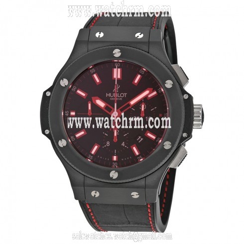 Hublot Big Bang Red Magic Black Dial Automatic Men's Watch 301CI1123GR