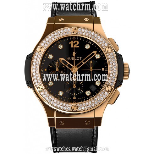 Hublot Big Bang Shiny 41mm Dial Black Automatic Men's Luxury Watch 341.PX.1280.VR.1104