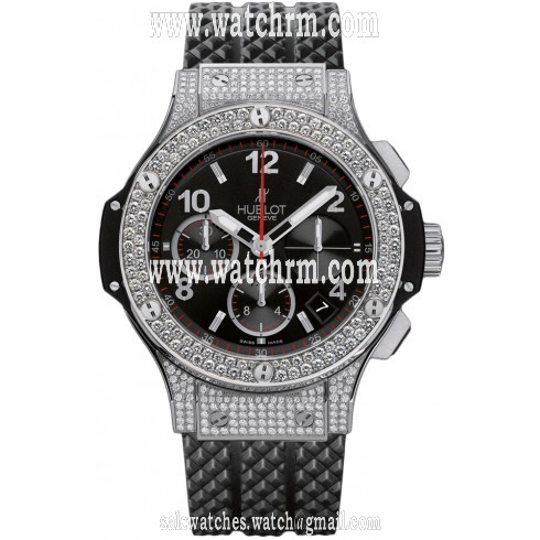 Hublot Big Bang Steel 41mm Dial Black Automatic Men's Watch 342.SX.130.RX.174