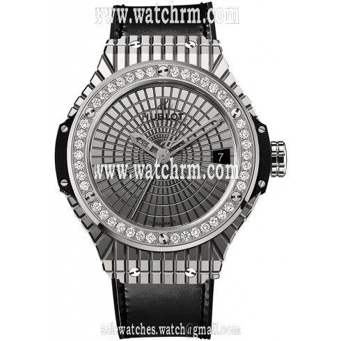 Hublot Big Bang Steel Caviar Dial Grey Automatic Luxury Men's Watch 346.SX.0870.VR.1204