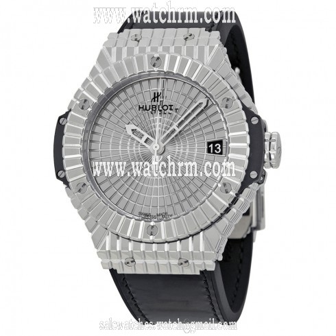 Hublot Big Bang Steel Caviar Stainless Steel Dial Men's Watch 346.SX.0870.VR