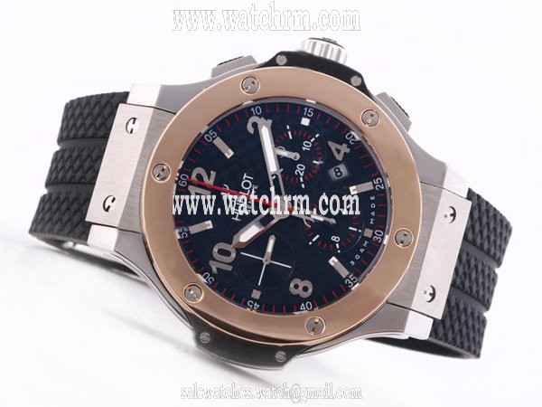 Hublot Big Bang Tantalum Mat 301.AL.460.RX Midsize Rose Gold Case Round Watch