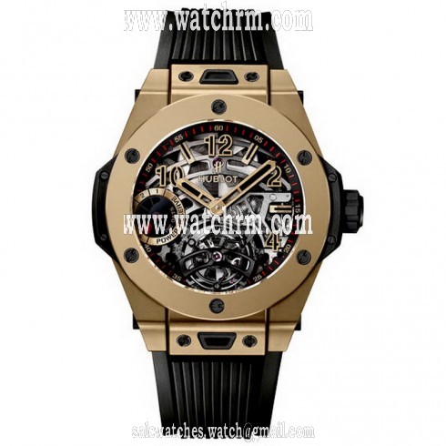 Hublot Big Bang Tourbillion Power Reserve 5 Days Full Magic Gold Limited Edition Men's Watch 405.MX.0138.RX