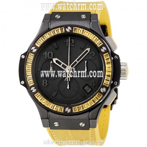 Hublot Big Bang Tutti Frutti Black Dial Automatic Ladies Chronograph Watch 341.CY.1110.LR.1911