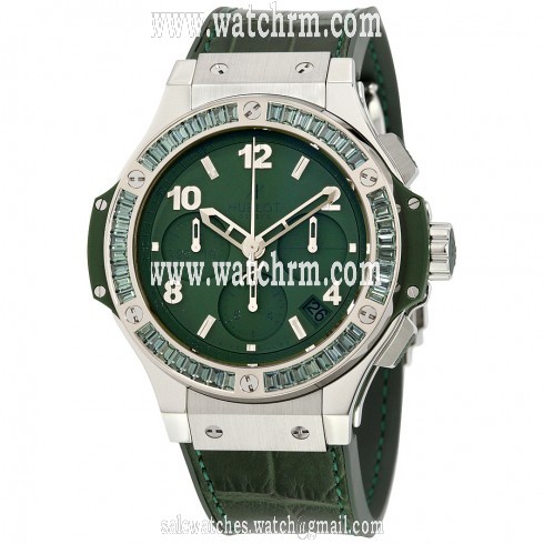 Hublot Big Bang Tutti Frutti Mat Green Dial Automatic Ladies Watch 341.SV.5290.LR.1917
