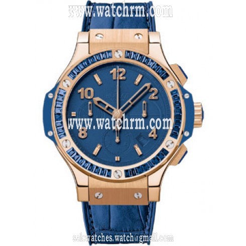 Hublot Big Bang Tutti Frutti Blue Dial Chronograph Men's Watch 341PL5190LR1901