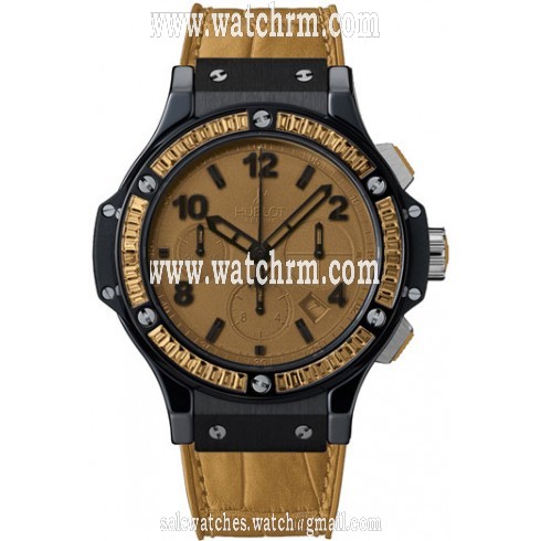 Hublot Big Bang Tutti Frutti Tan Dial Chronograph Unisex Watch 341CA5390LR1918