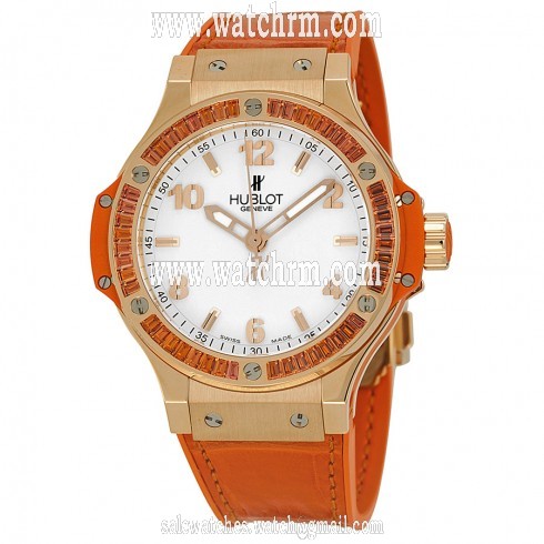 Hublot Big Bang Tutti Frutti White Dial 18kt Rose Gold Unisex Watch 361.PO.2010.