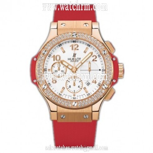 Hublot Big Bang Tutti Frutti White Dial Red Rubber Unisex Watch 341PR2010RR1104