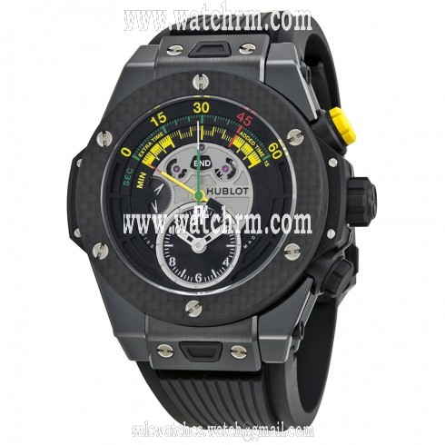 Hublot Big Bang Unico Bi-Retrograde FIFA 2014 Black Dial Men's Watch 412CQ1127RX