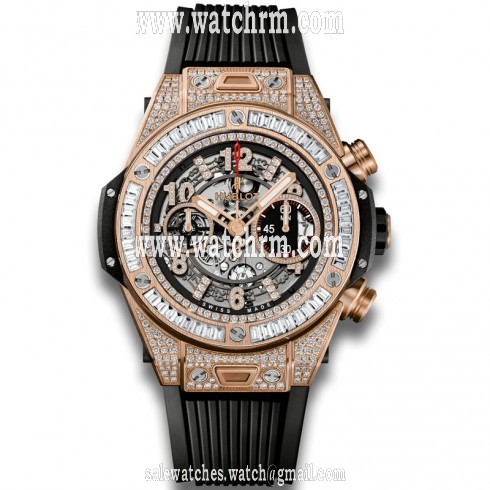 Hublot Big Bang Unico Dial Black Automatic Men's Sports Watch 411.OX.1180.RX.0904